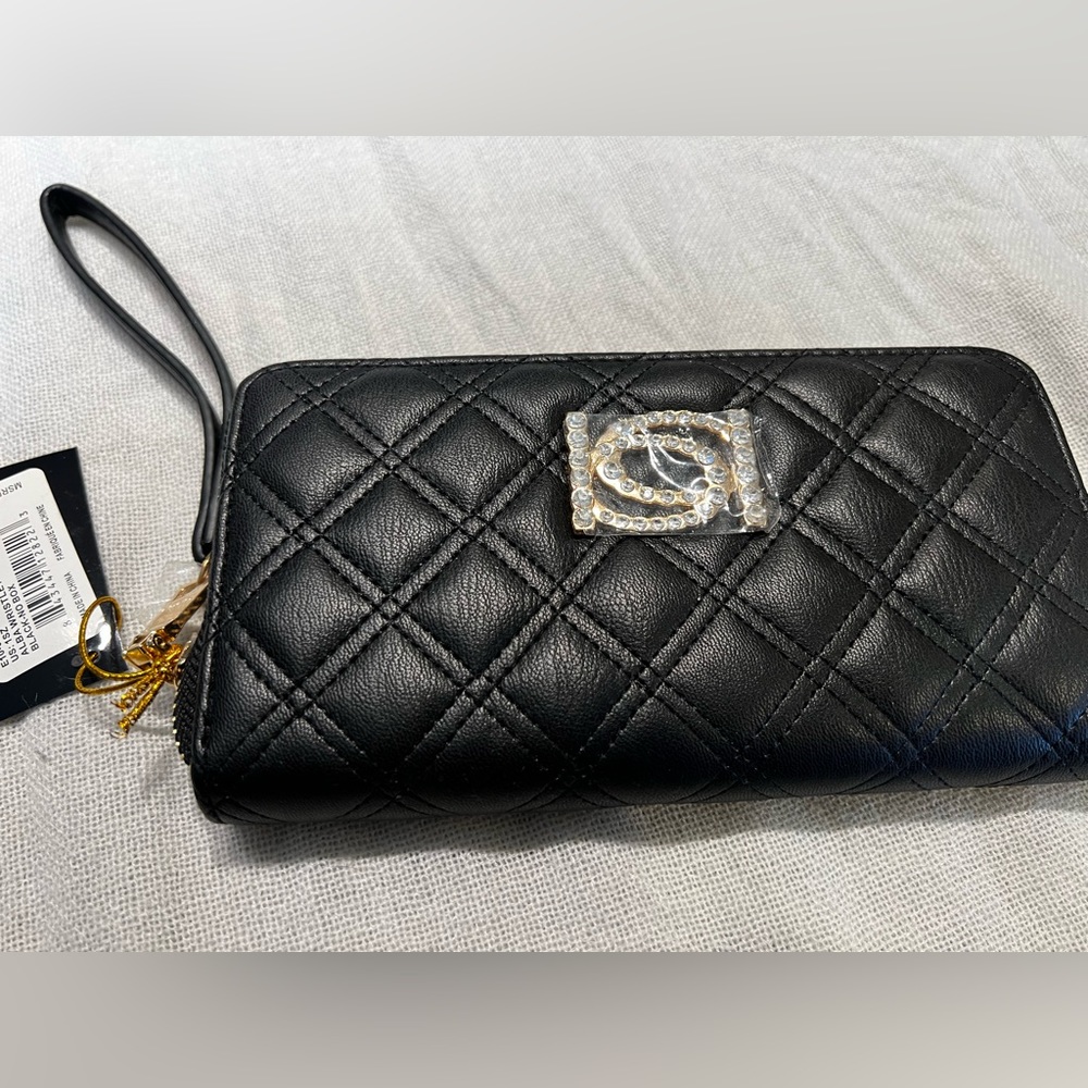Black BEBE wristlet/wallet